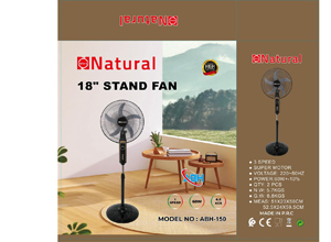 Stand Fan 18inch Natural 60W ABH-150