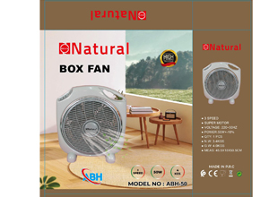 Box Fan Natural 50w ABH-50