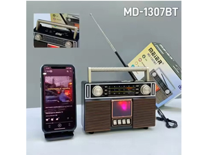 MD-1307BT Portable Outdoor Radio BT Speaker  