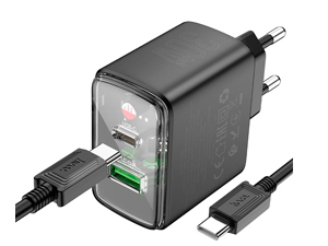 Wall charger CS42A PD30W + QC3.0 EU cable set