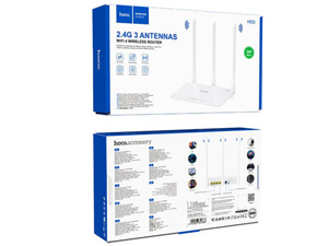 Hoco 2.4G 3 Antennas WiFi Wireless Router #HI30