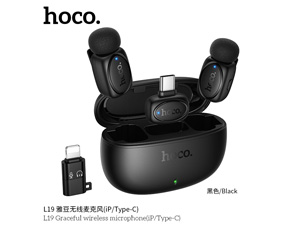 Hoco L19 Graceful wireless microphone (iP/Type-C)