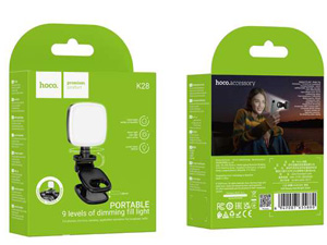 HOCO Mini Lamp K28 (live streaming, selfie, lighting, reading)