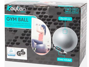 KAYTAN Fitness Ball Diameter 65 cm