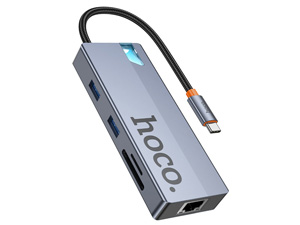 Type-C hub HB52 8-in-1 multifunctional Hoco