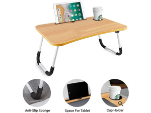 Portable Folding Laptop Desk for Bed