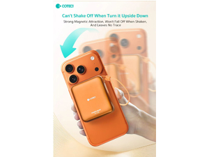 Power Bank 10,000mah 3in1 Magnetic Wireless charging coteci