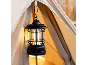 Retro Rechargeable Camping Lantern