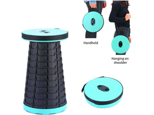 Portable Retractable Folding Stool for Camping