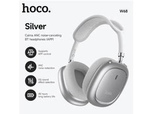 W68 Hoco ANC Bluetooth Headphone
