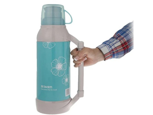 Thermos Glass Steel Vacuum Flask with Handle 3.2L