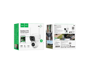 HOCO D9 Outdoor PTZ HD Dual Night Vision Camera
